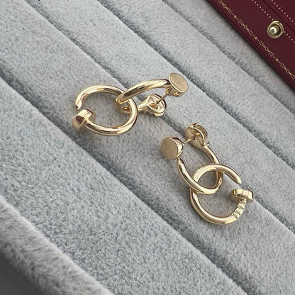 [Resenly Jewelry]JUSTE NO DIAMOND DOUBLE EARRINGS