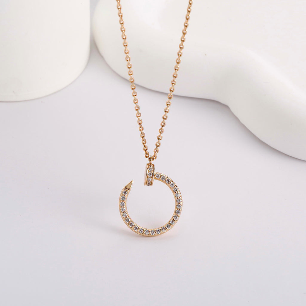 [Resenly Jewelry] ジュスト ネックレス フルダイヤモンド