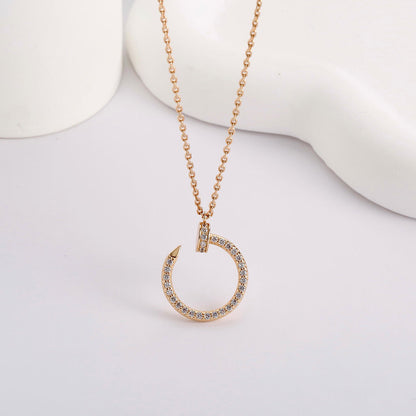 [Resenly Jewelry] ジュスト ネックレス フルダイヤモンド