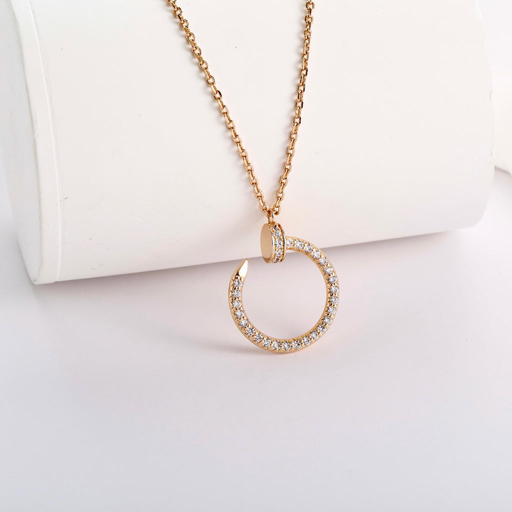 [Resenly Jewelry] ジュスト ネックレス フルダイヤモンド