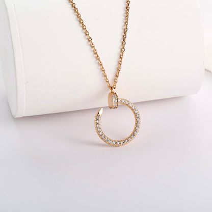 [Resenly Jewelry] ジュスト ネックレス フルダイヤモンド
