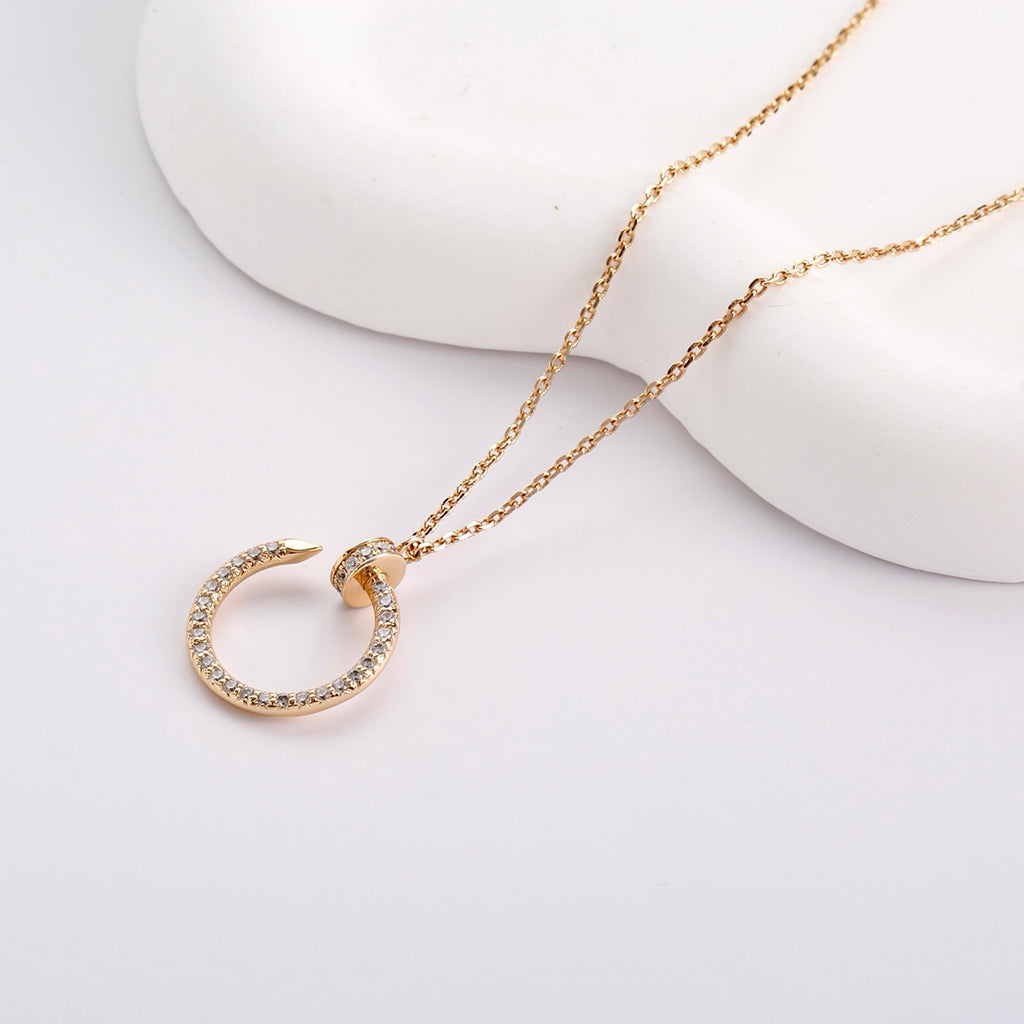 [Resenly Jewelry] ジュスト ネックレス フルダイヤモンド