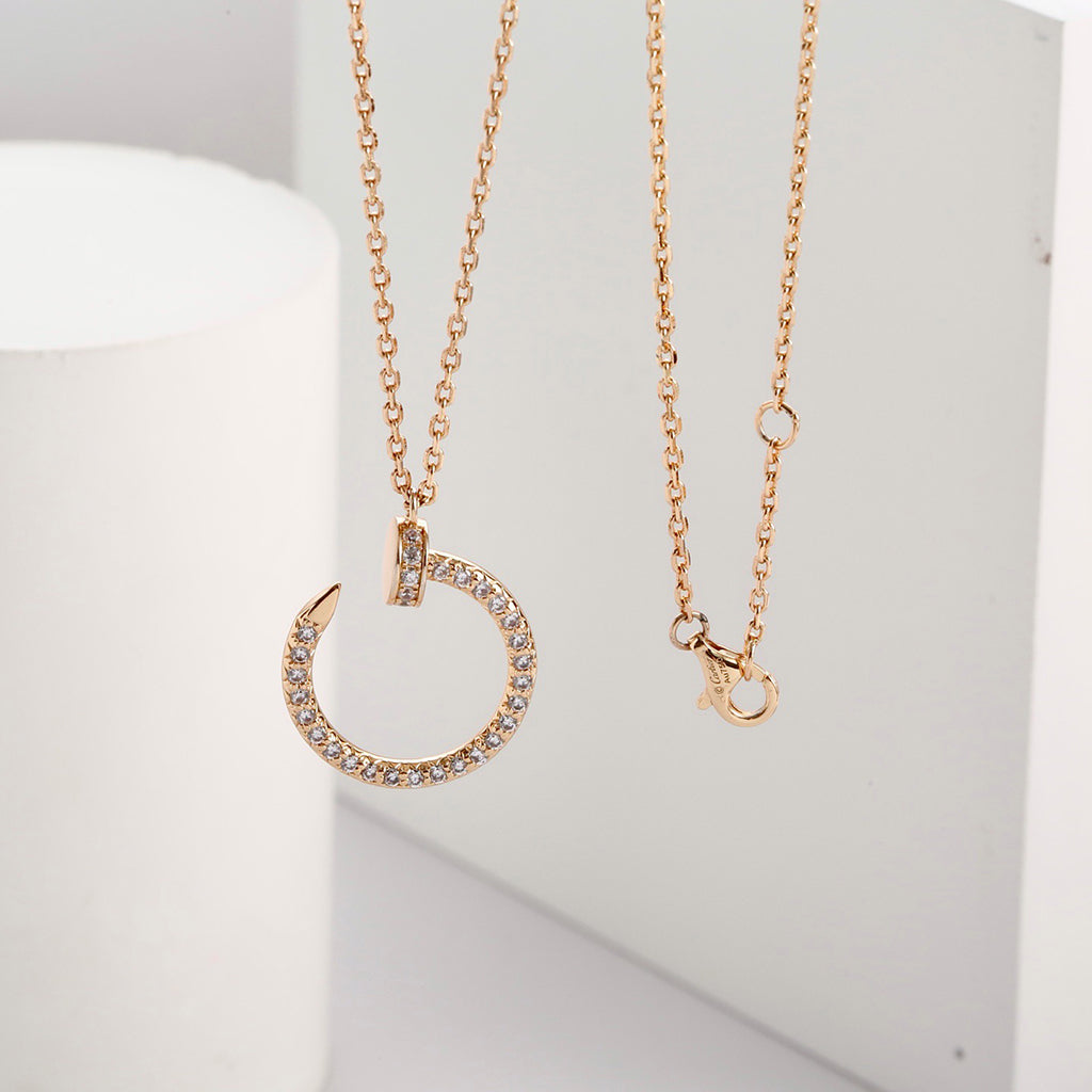 [Resenly Jewelry] ジュスト ネックレス フルダイヤモンド