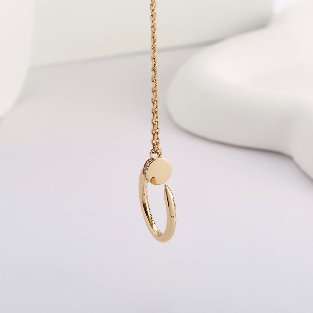 [Resenly Jewelry] ジュスト ネックレス フルダイヤモンド