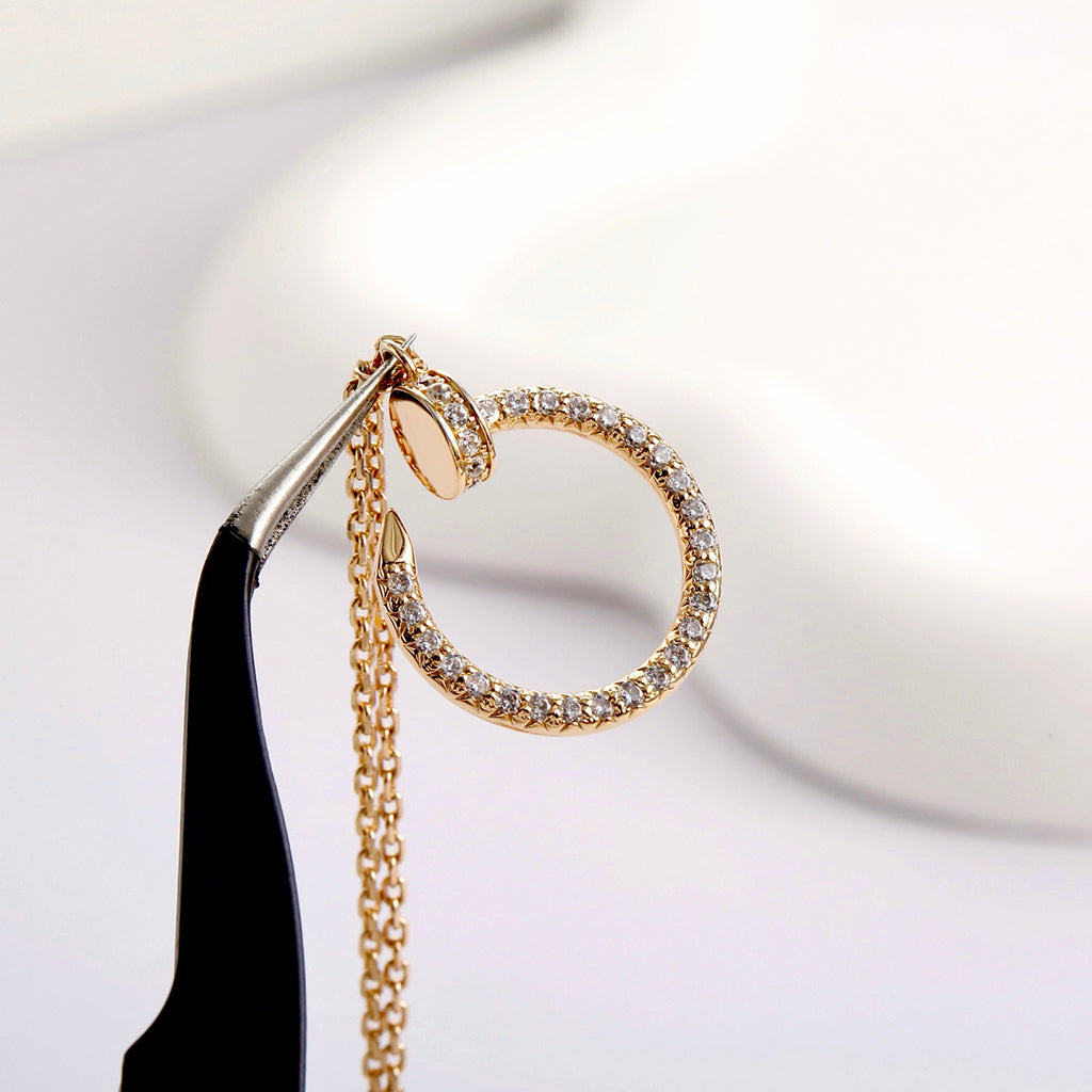 [Resenly Jewelry] ジュスト ネックレス フルダイヤモンド