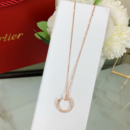 [Resenly Jewelry] ジュスト ネックレス フルダイヤモンド