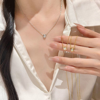 [Resenly Jewelry]DAMOUR DIAMOND NECKLACE