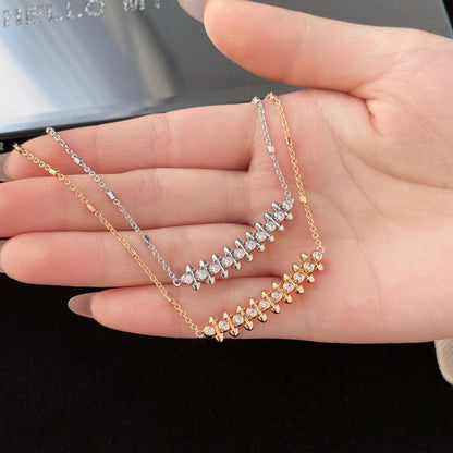 [Resenly Jewelry]CLASH ミディアム ダイヤモンド ネックレス