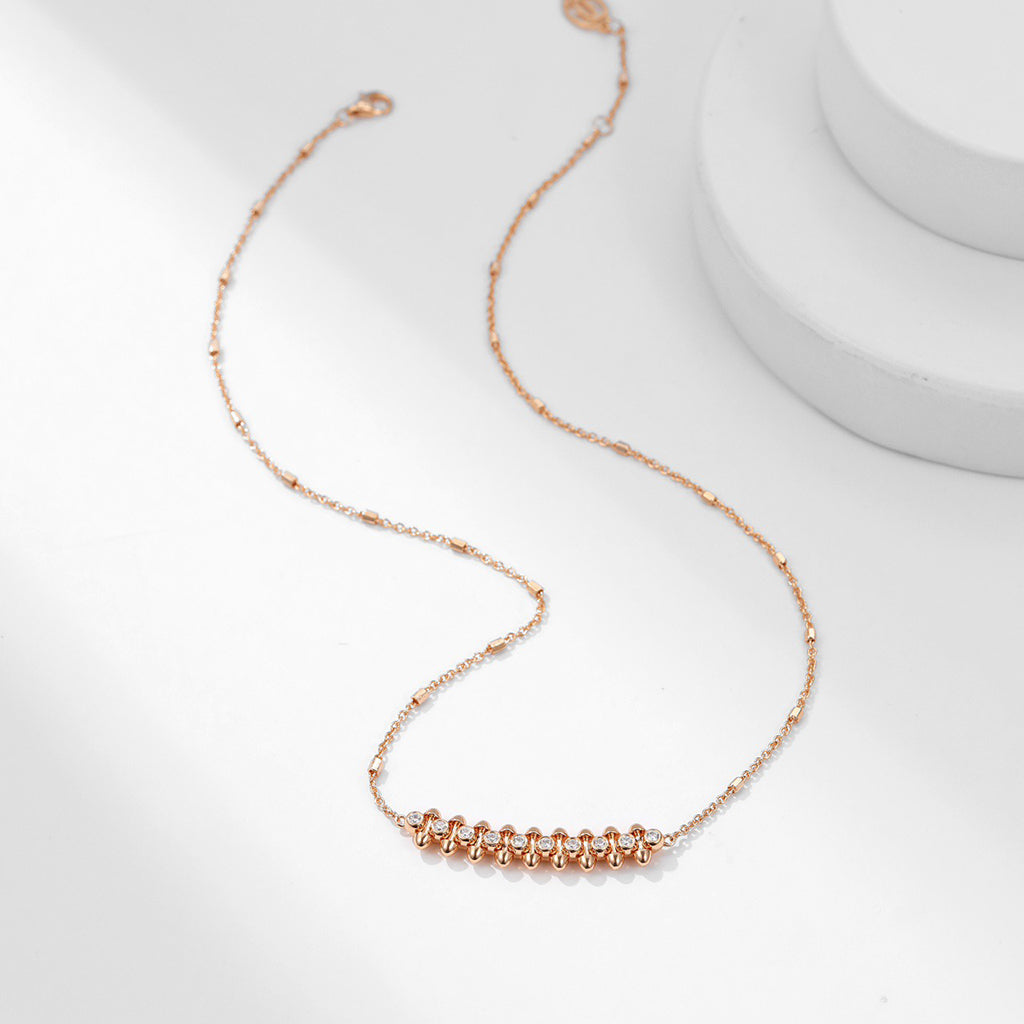 [Resenly Jewelry]CLASH ミディアム ダイヤモンド ネックレス