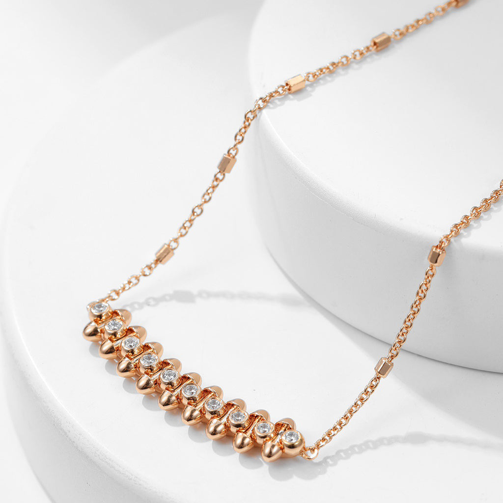 [Resenly Jewelry]CLASH ミディアム ダイヤモンド ネックレス