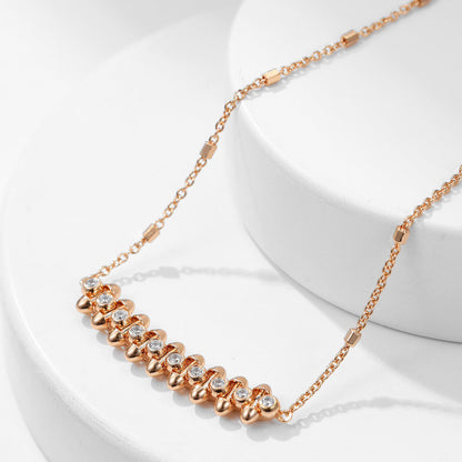 [Resenly Jewelry]CLASH ミディアム ダイヤモンド ネックレス