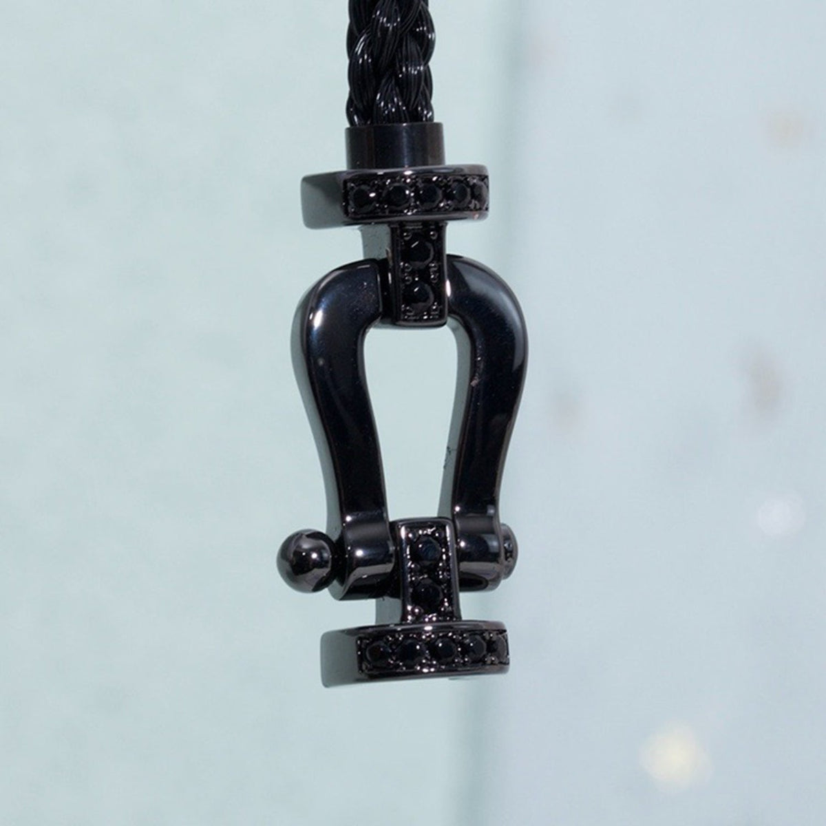 [Resenly Jewelry]FORCE LARGE SERIES HORSESHOE BLACK SAMURAI BRACELET
