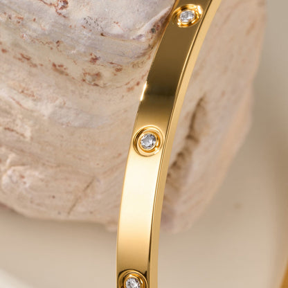 [Resenly Jewelry]LOVE BRACELET 3.65MM 10 DIAMONDS