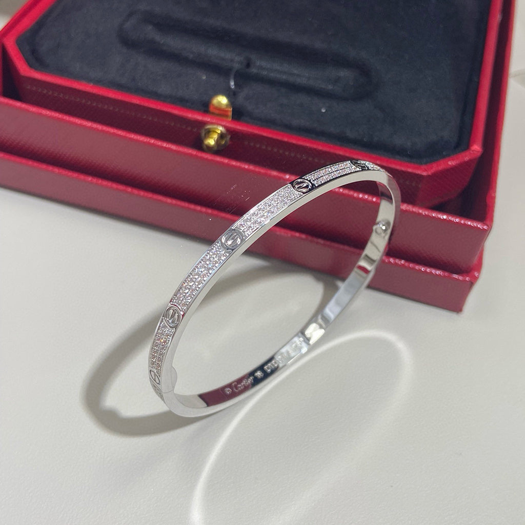 [Resenly Jewelry]LOVE BRACELET 3.65MM DIAMOND-PAVED