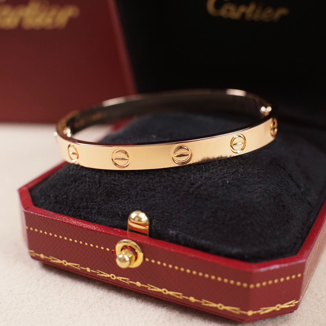 [Resenly Jewelry]LOVE BRACELET 6.1MM NO DIAMONDS