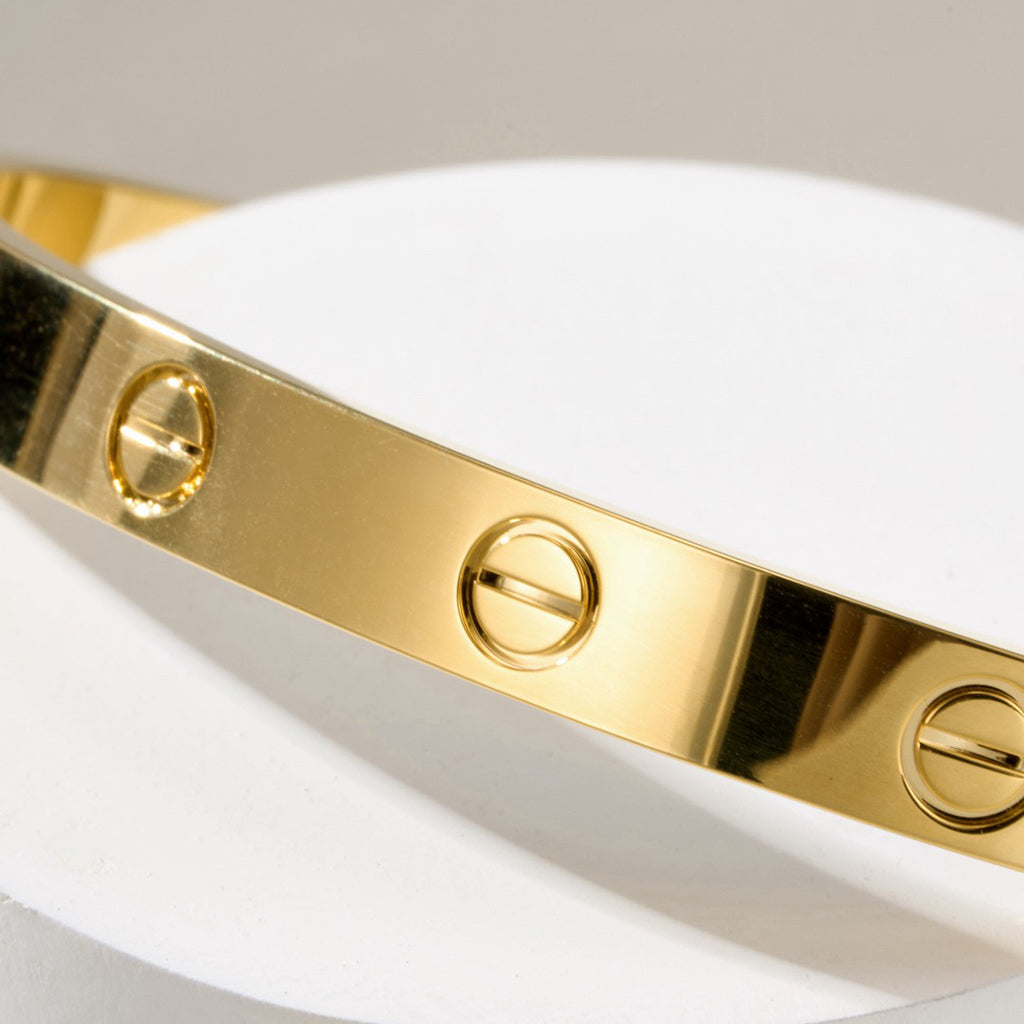 [Resenly Jewelry]LOVE BRACELET 6.1MM OPEN CUFF