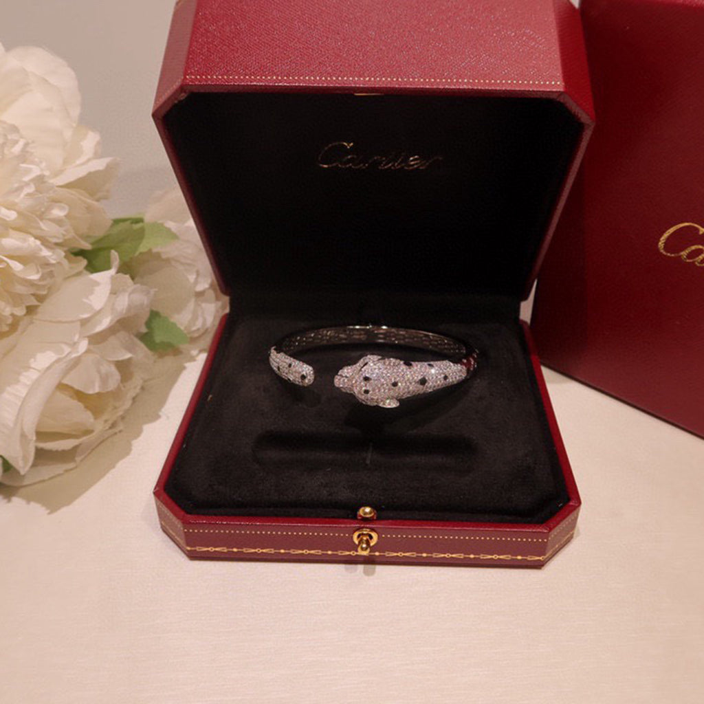 [Resenly Jewelry]PANTHERE BIG BRACELET DIAMONDS