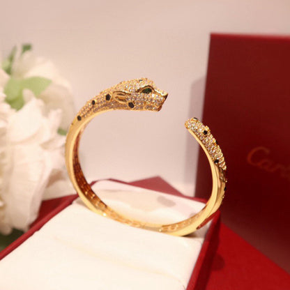[Resenly Jewelry]PANTHERE BIG BRACELET DIAMONDS