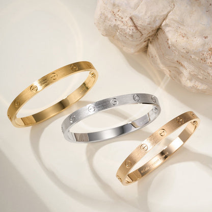{"[Resenly Jewelry]LOVE BRACELET 6.1MM BRUSHED": "[Resenly Jewelry] ラブブレスレット 6.1mm ブラッシュド"}