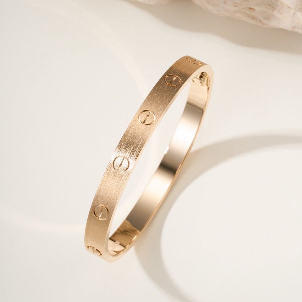 {"[Resenly Jewelry]LOVE BRACELET 6.1MM BRUSHED": "[Resenly Jewelry] ラブブレスレット 6.1mm ブラッシュド"}