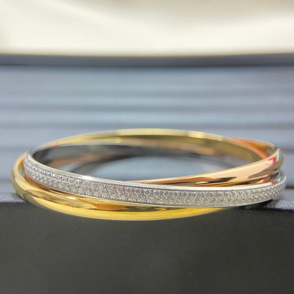 [Resenly Jewelry]TRINITY 2.8MM SMALL BRACELET
