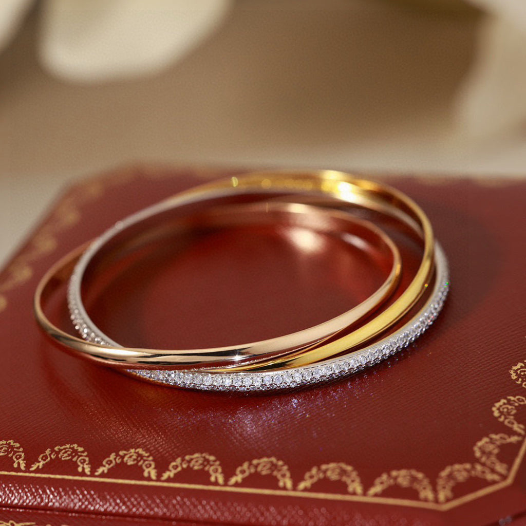 [Resenly Jewelry]TRINITY 2.8MM SMALL BRACELET