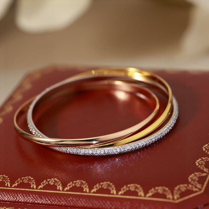 [Resenly Jewelry]TRINITY 2.8MM SMALL BRACELET