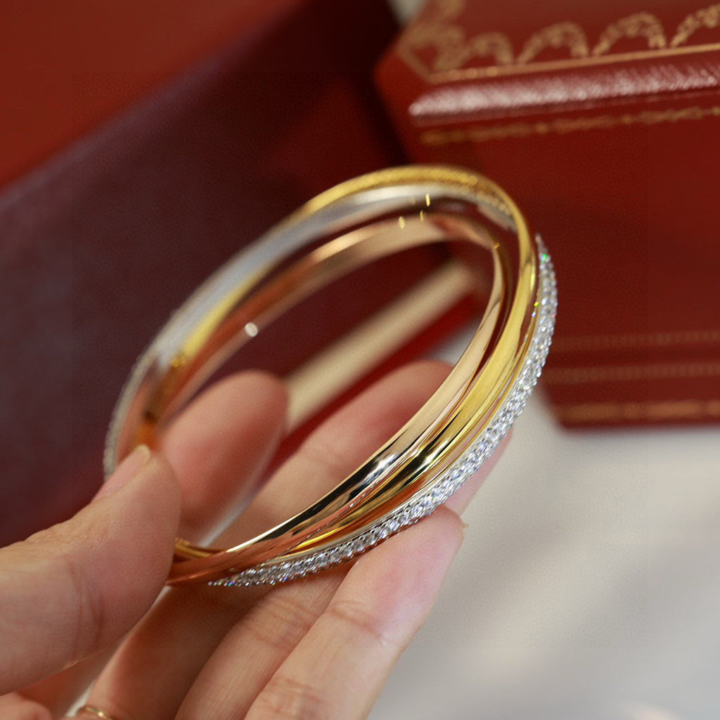 [Resenly Jewelry]TRINITY 2.8MM SMALL BRACELET