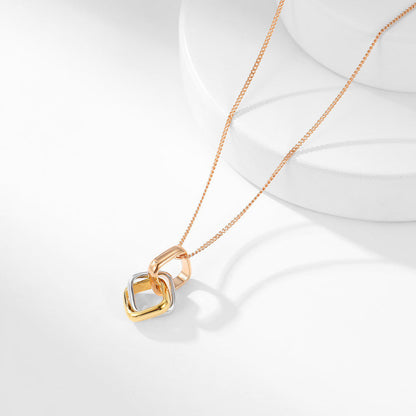 [Resenly Jewelry]TRINITY CUSHION NECKLACE COLLECTION