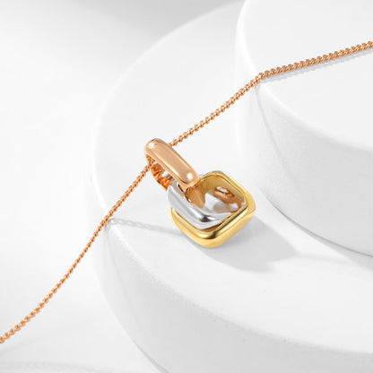 [Resenly Jewelry]TRINITY CUSHION NECKLACE COLLECTION