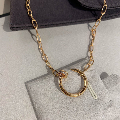 [Resenly Jewelry]JUSTE NECKLACE FULL DIAMONDS