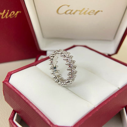 [Resenly Jewelry]CLASH 6.4MM SMALL FULL DIAMOND RING