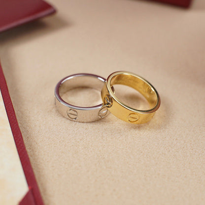 [Resenly Jewelry]LOVE RING 5.5MM NO DIAMOND