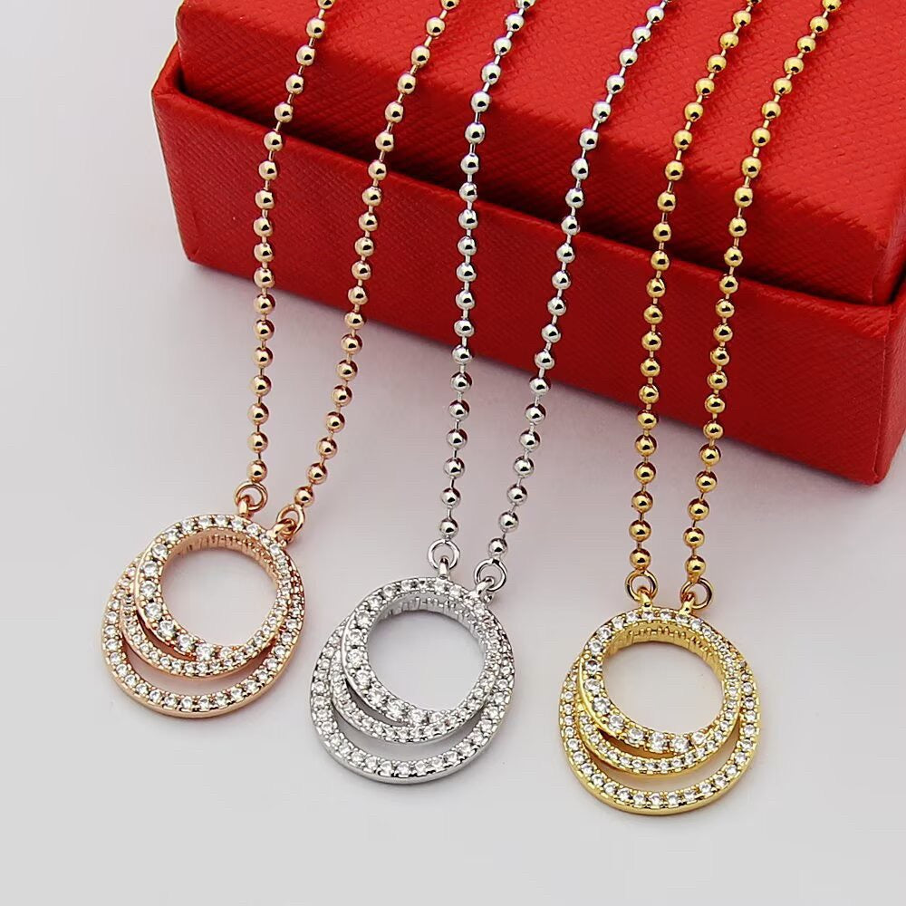 [Resenly Jewelry]エタンセル フルダイヤモンド ネックレス