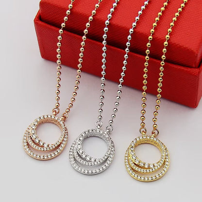[Resenly Jewelry]エタンセル フルダイヤモンド ネックレス