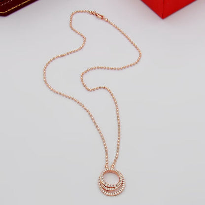 [Resenly Jewelry]エタンセル フルダイヤモンド ネックレス