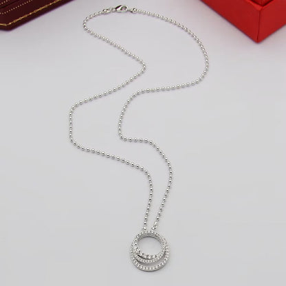 [Resenly Jewelry]エタンセル フルダイヤモンド ネックレス