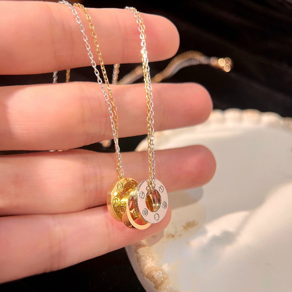 {
  "[Resenly Jewelry]": "[リゼンリー・ジュエリー]",
  "LOVE 6 DIAMOND PENDANT NECKLACE": "LOVE 6ダイヤモンド・ペンダント・ネックレス"
}