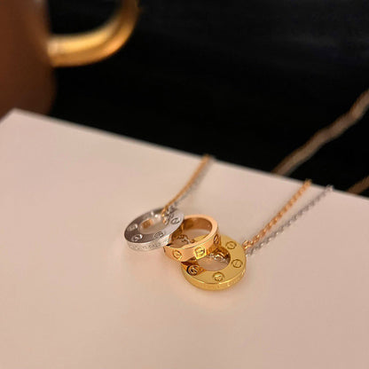 {
  "[Resenly Jewelry]": "[リゼンリー・ジュエリー]",
  "LOVE 6 DIAMOND PENDANT NECKLACE": "LOVE 6ダイヤモンド・ペンダント・ネックレス"
}