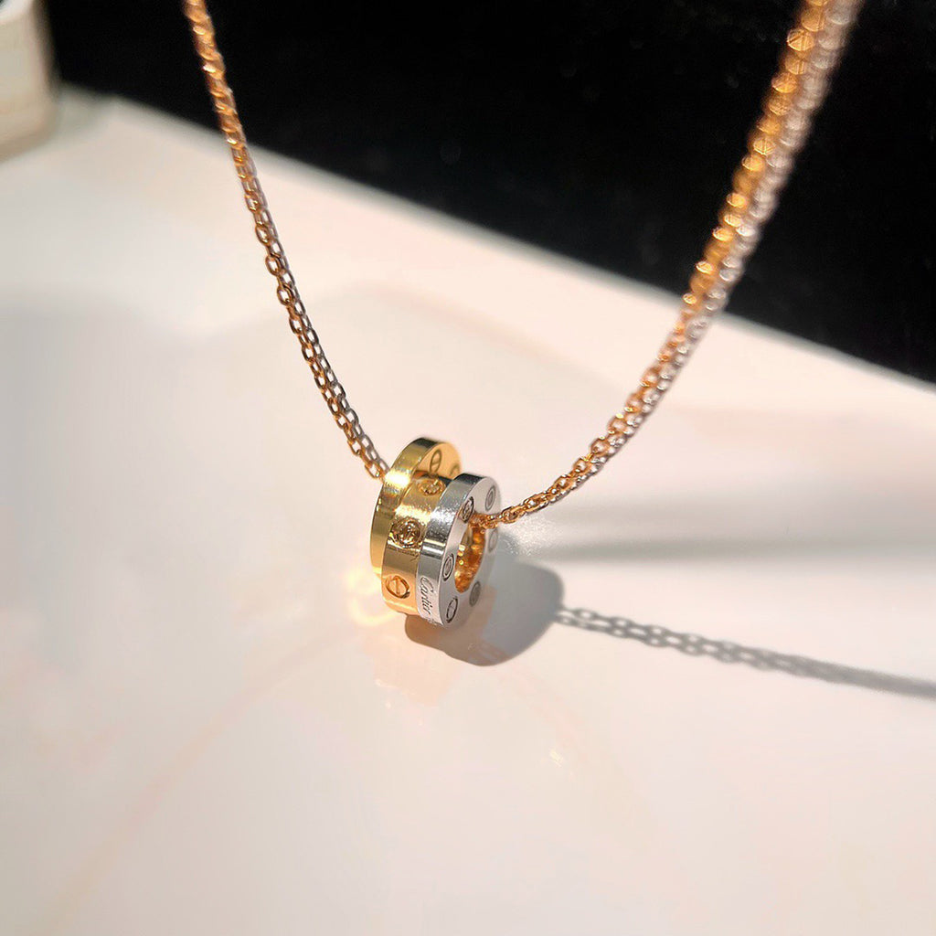 {
  "[Resenly Jewelry]": "[リゼンリー・ジュエリー]",
  "LOVE 6 DIAMOND PENDANT NECKLACE": "LOVE 6ダイヤモンド・ペンダント・ネックレス"
}