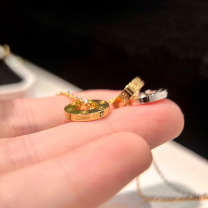 {
  "[Resenly Jewelry]": "[リゼンリー・ジュエリー]",
  "LOVE 6 DIAMOND PENDANT NECKLACE": "LOVE 6ダイヤモンド・ペンダント・ネックレス"
}