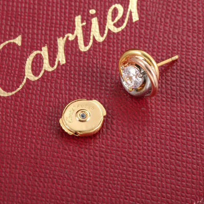 [Resenly Jewelry] トリニティ スタッド ダイヤモンドピアス