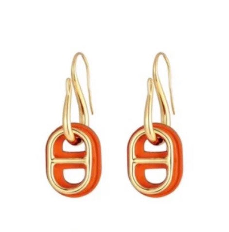 [Resenly Jewelry]HM O'MAILLON GOLD EARRINGS