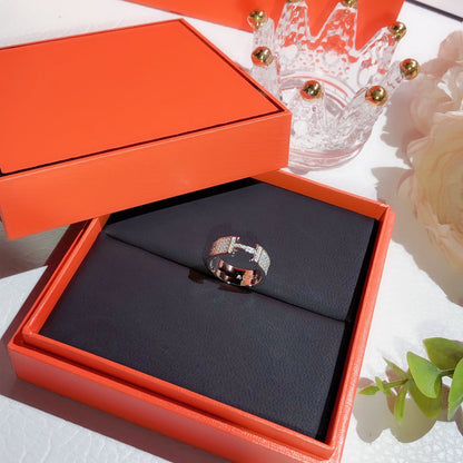 [Resenly Jewelry]Hリング フルダイヤモンド