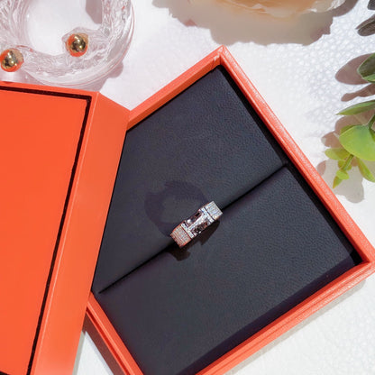 [Resenly Jewelry]Hリング フルダイヤモンド