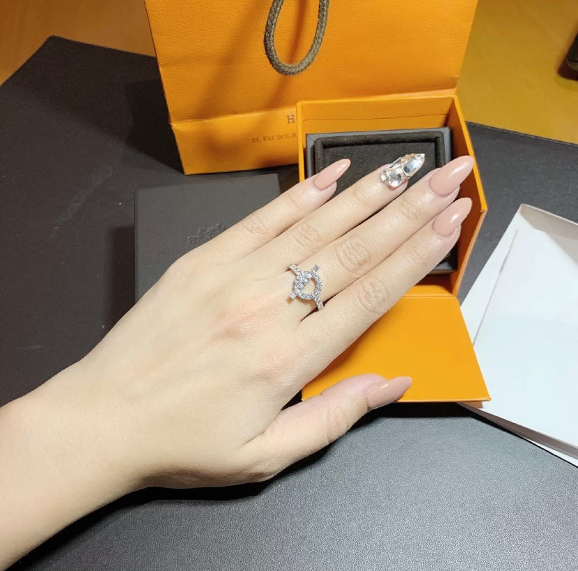 [Resenly Jewelry]ECHAPPEE RING SILVER DIAMOND