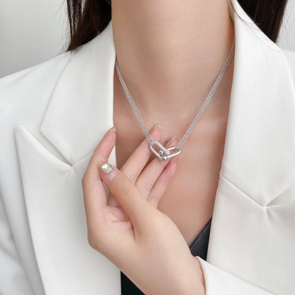 {
  "Resenly Jewelry": "レゼンリー・ジュエリー",
  "HARDWEAR DIAMOND PEDANT DOUBLE CHAIN NECKLACE": "ハードウェア ダイヤモンド ペンダント ダブルチェーンネックレス"
}