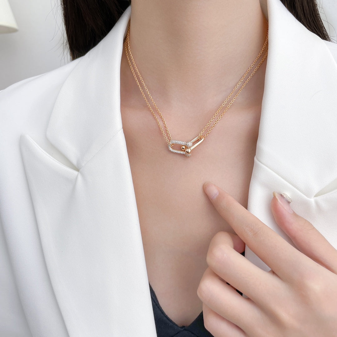 {
  "Resenly Jewelry": "レゼンリー・ジュエリー",
  "HARDWEAR DIAMOND PEDANT DOUBLE CHAIN NECKLACE": "ハードウェア ダイヤモンド ペンダント ダブルチェーンネックレス"
}