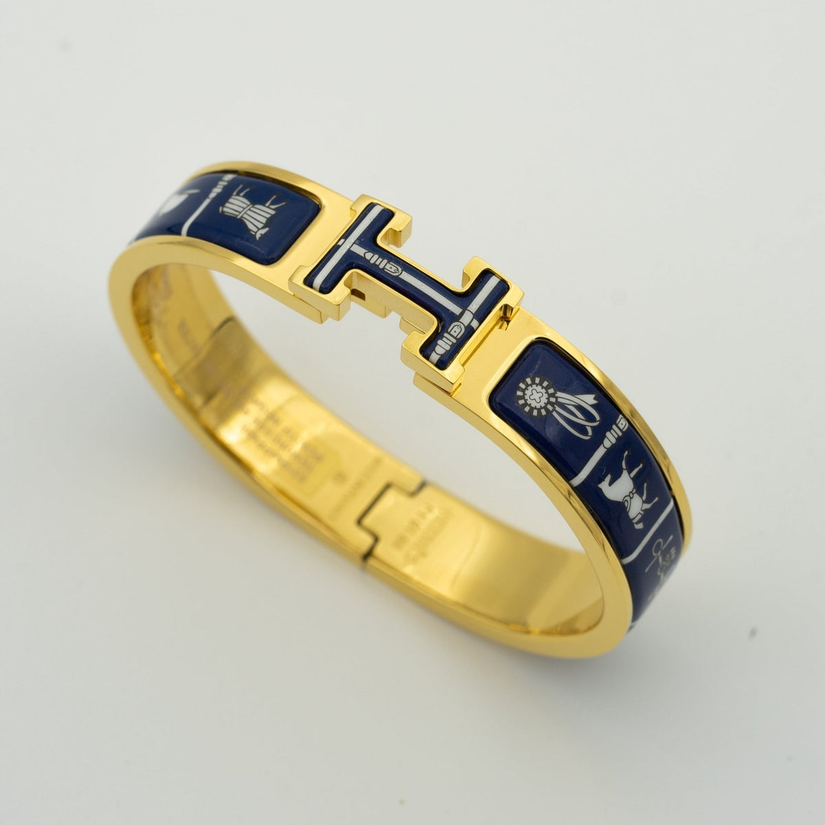 [Resenly Jewelry]H BRACELET BLUE CERAMIC