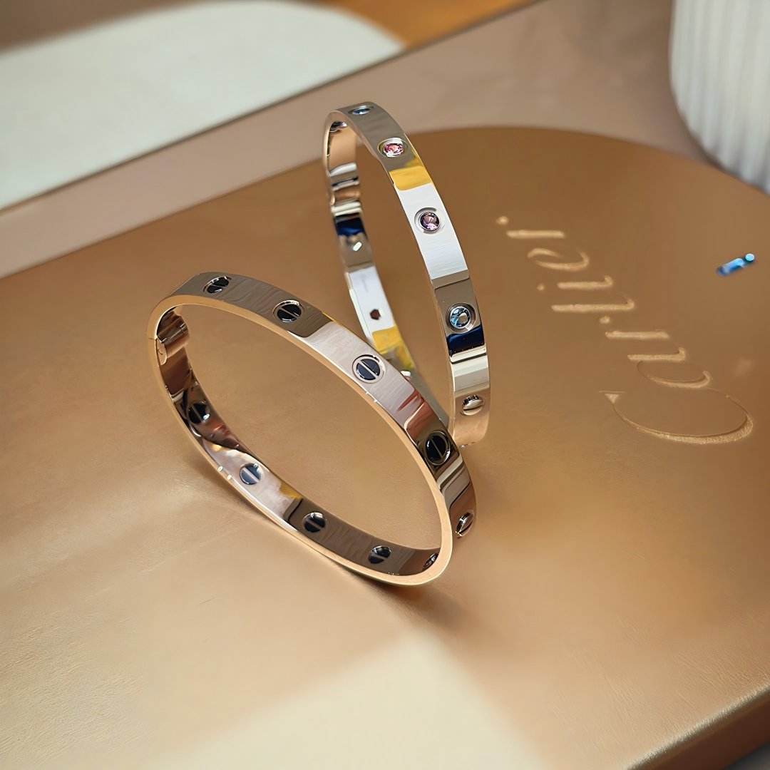 [Resenly Jewelry]2026 RAINBOW LOVE BRACELET 6.1MM  10 DIAMONDS